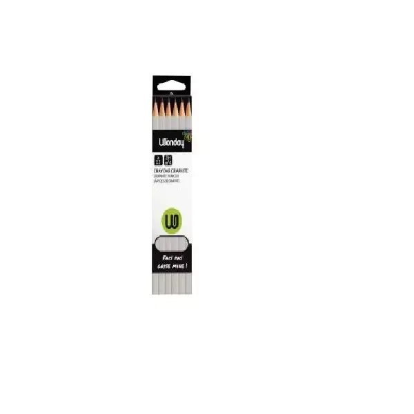 Crayon HB graphite bois en boite de 12