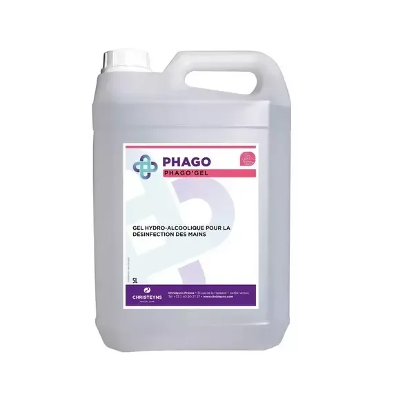 PHAGO GEL hydroalcoolique SPS 5 litres hypoallergénique