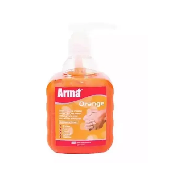 ARMA ORANGE Savon atelier 6 flacons pompe 450 ML