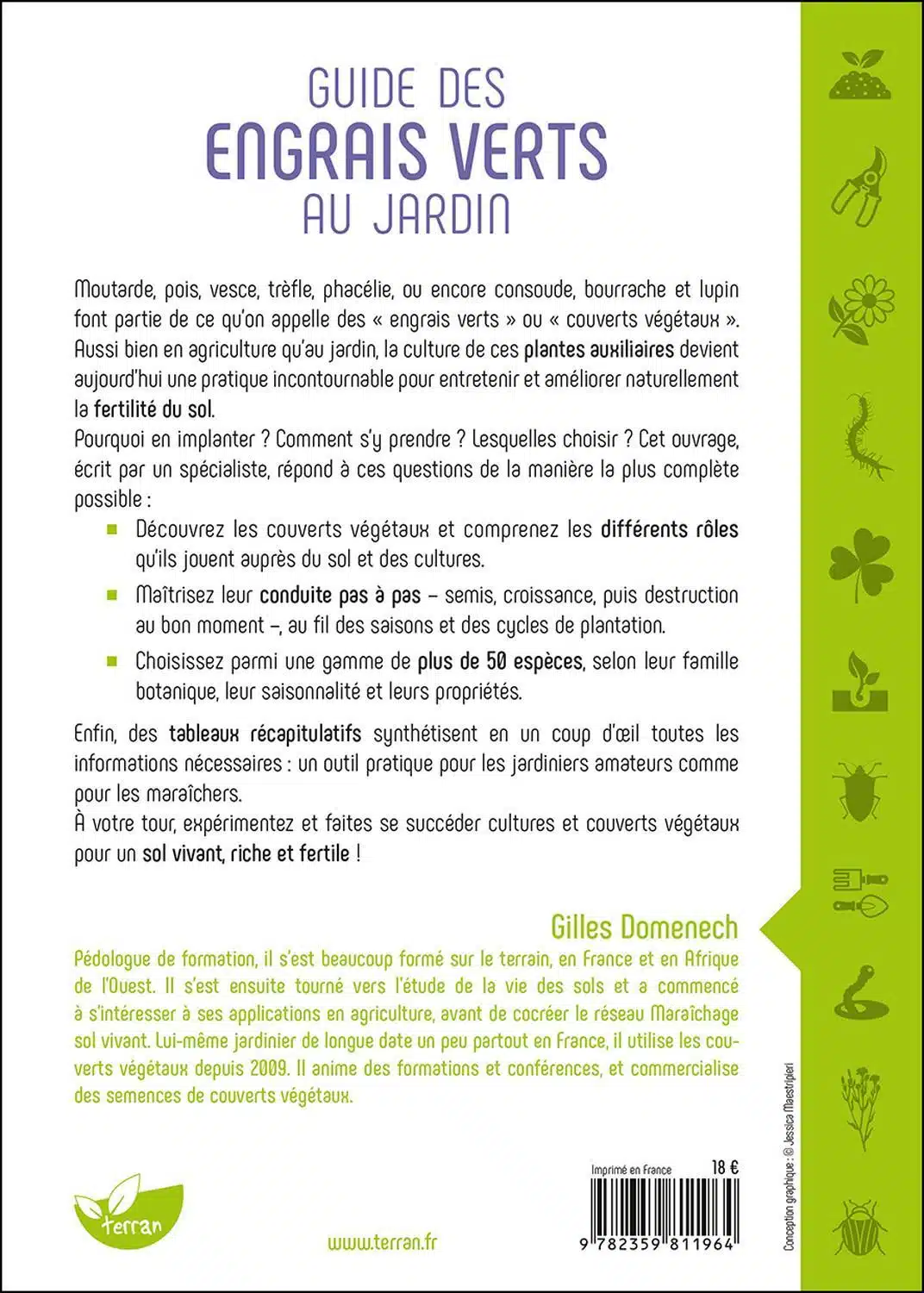 Guide des engrais verts au jardin Enrichir naturellement son sol grâce aux couverts végétaux – Livre – Image 2