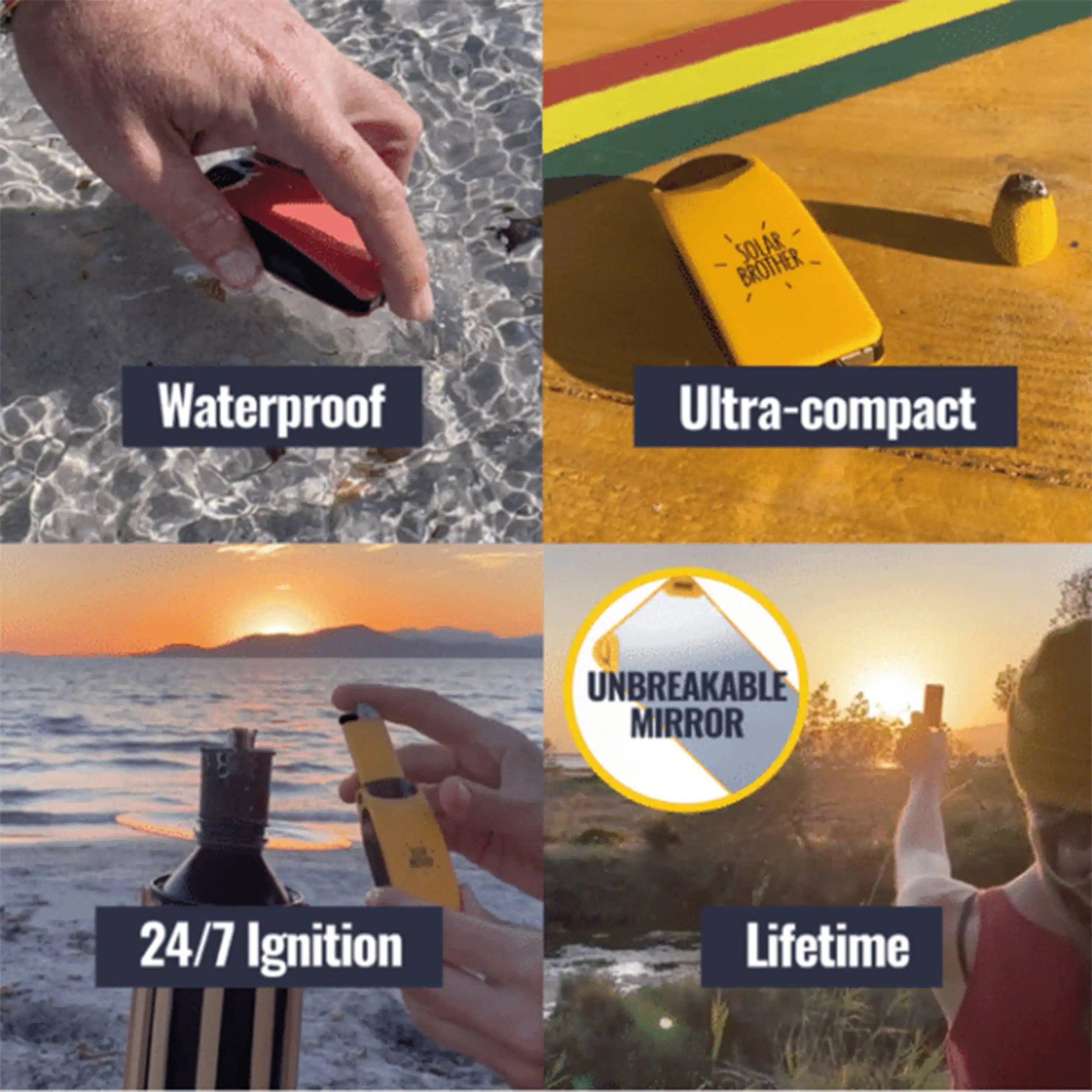 Briquet solaire écologique Suncase Gear – Solar Brother – Image 7