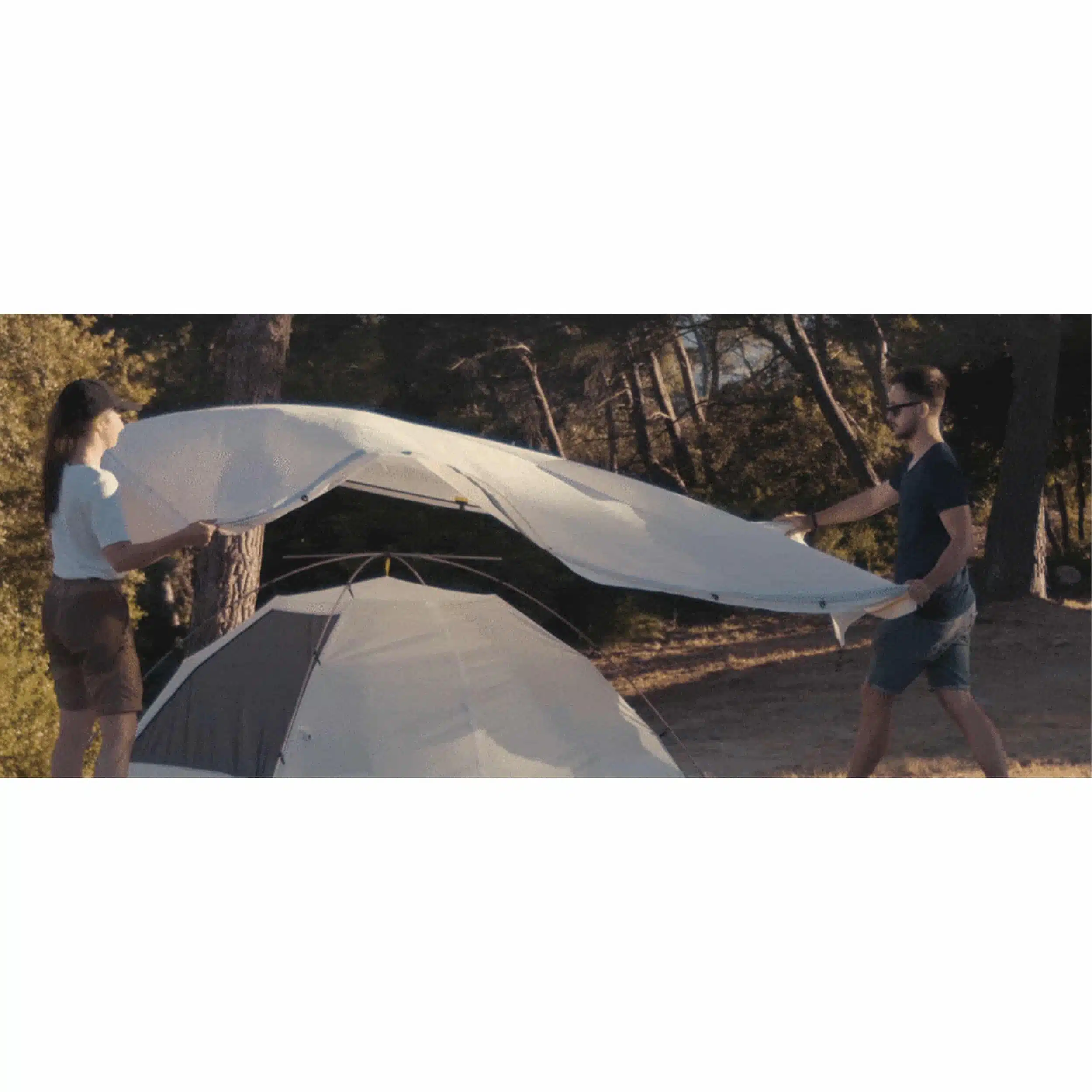 Double toit Ultralight éco-conçu pour tente Qaou – Image 3