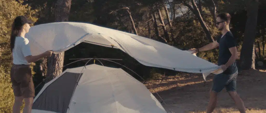 Double toit Ultralight éco-conçu pour tente Qaou – Image 9