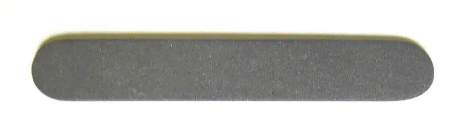 Lime à ongle plate en pierre naturelle avec étuis en cuir – Fabriquée en France – Image 6