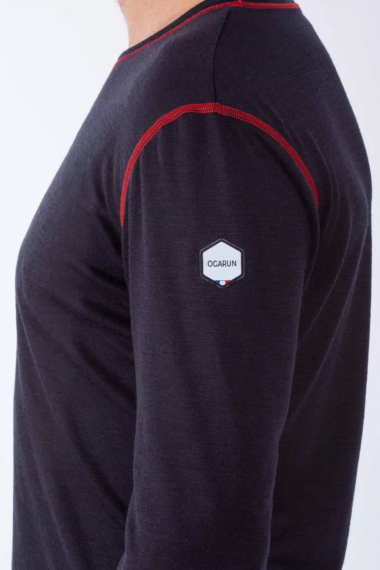 Sous vêtement thermique en laine mérinos – Temps chaud – Bleu nuit – Homme – OGARUN – Image 5