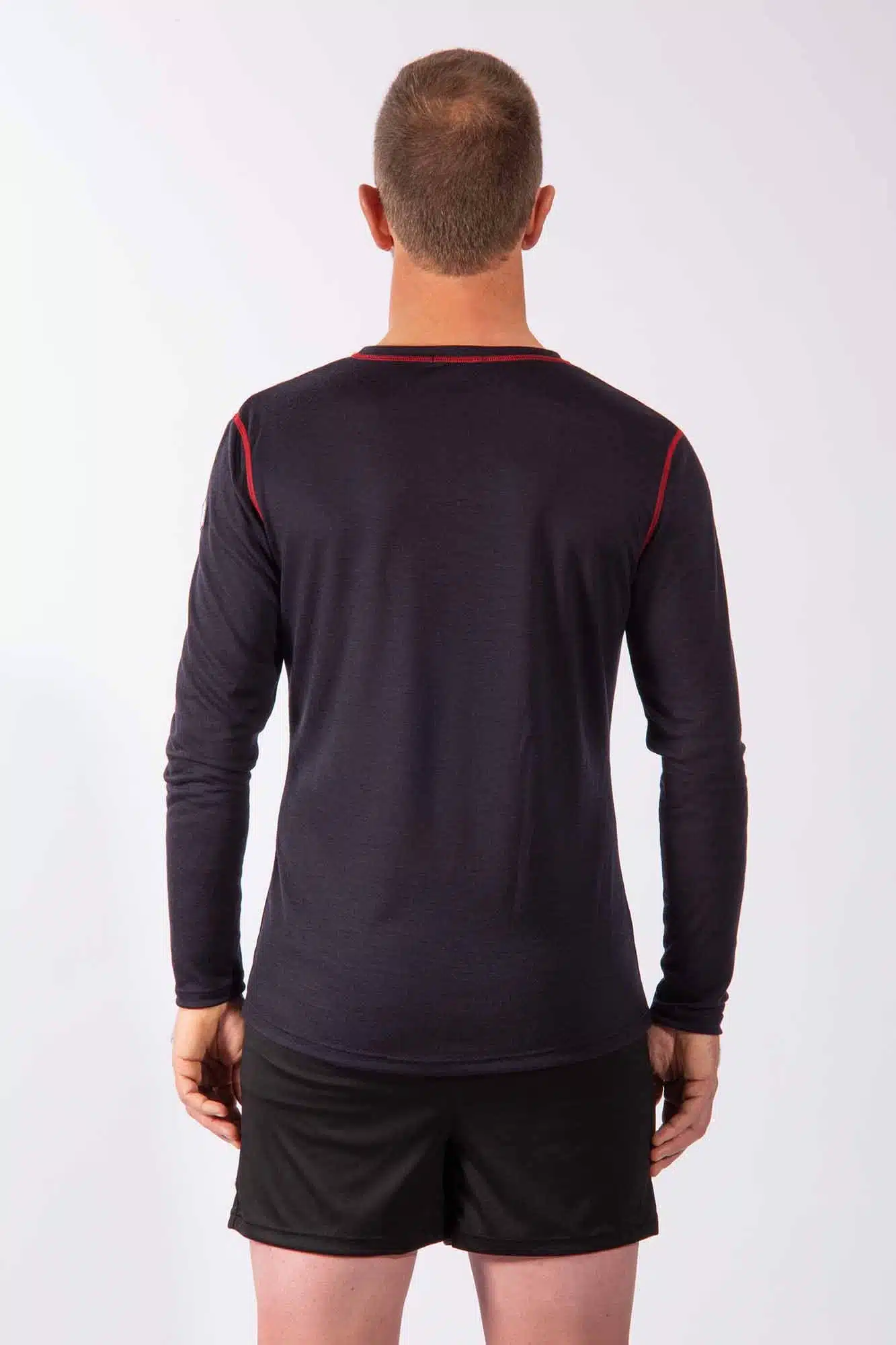 Sous vêtement thermique en laine mérinos – Temps chaud – Bleu nuit – Homme – OGARUN – Image 7