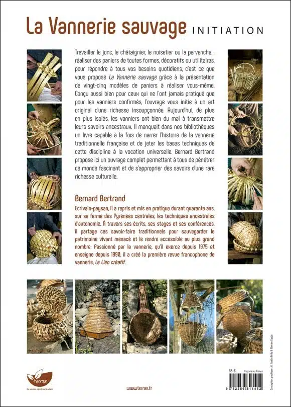 La vannerie sauvage – initiation- LIVRE- Bernard Bertrand – Terran editions – Image 8