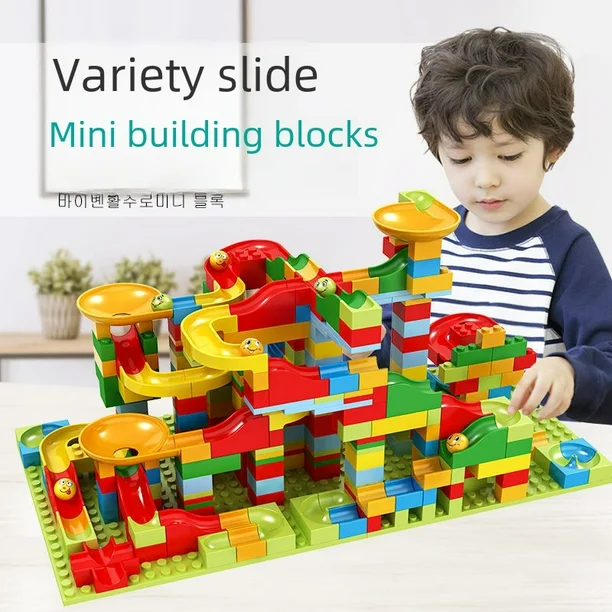 Jouet lego Blocs de Construction Granulaires Taille Lego Compatibles pour Enfants Blocs de Construction Assemblés Garçons 3 Filles 6 Ans Jouets Éducatifs Transfrontaliers – Image 2