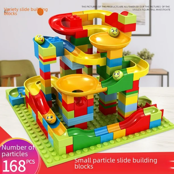 Jouet lego Blocs de Construction Granulaires Taille Lego Compatibles pour Enfants Blocs de Construction Assemblés Garçons 3 Filles 6 Ans Jouets Éducatifs Transfrontaliers – Image 3