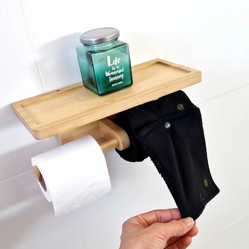 Maxi lot Papier toilette lavable Bio – 100 feuilles rectangulaires – Image 4