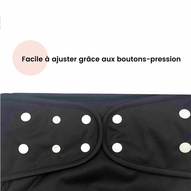 3 Couches lavables Adolescent – Adulte – Énurésie, incontinence, fuites nocturnes – Image 4