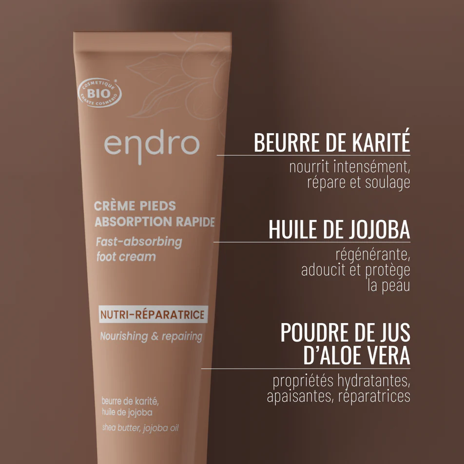 Crème Pieds – Nutri réparatrice – Endro Cosmétiques – Image 5
