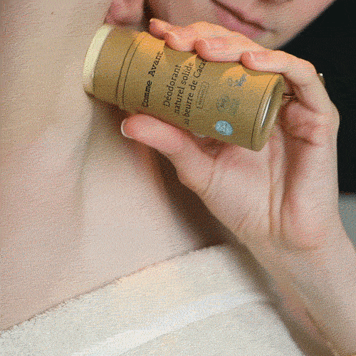 Déodorant solide Comme Avant au beurre de cacao – parfum neutre – Image 4