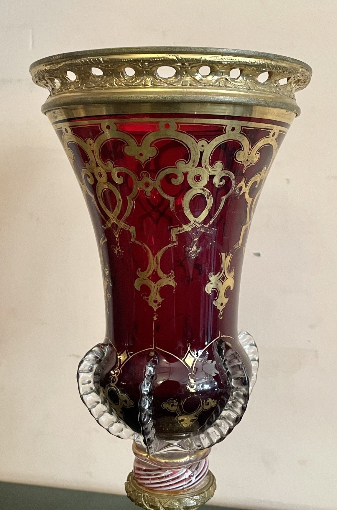 Verre monté en orfèvrerie, XIXe siècle – Image 4