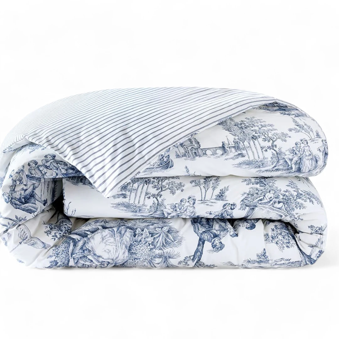 Housse de couette Coton Galante : Élégance et confort au naturel