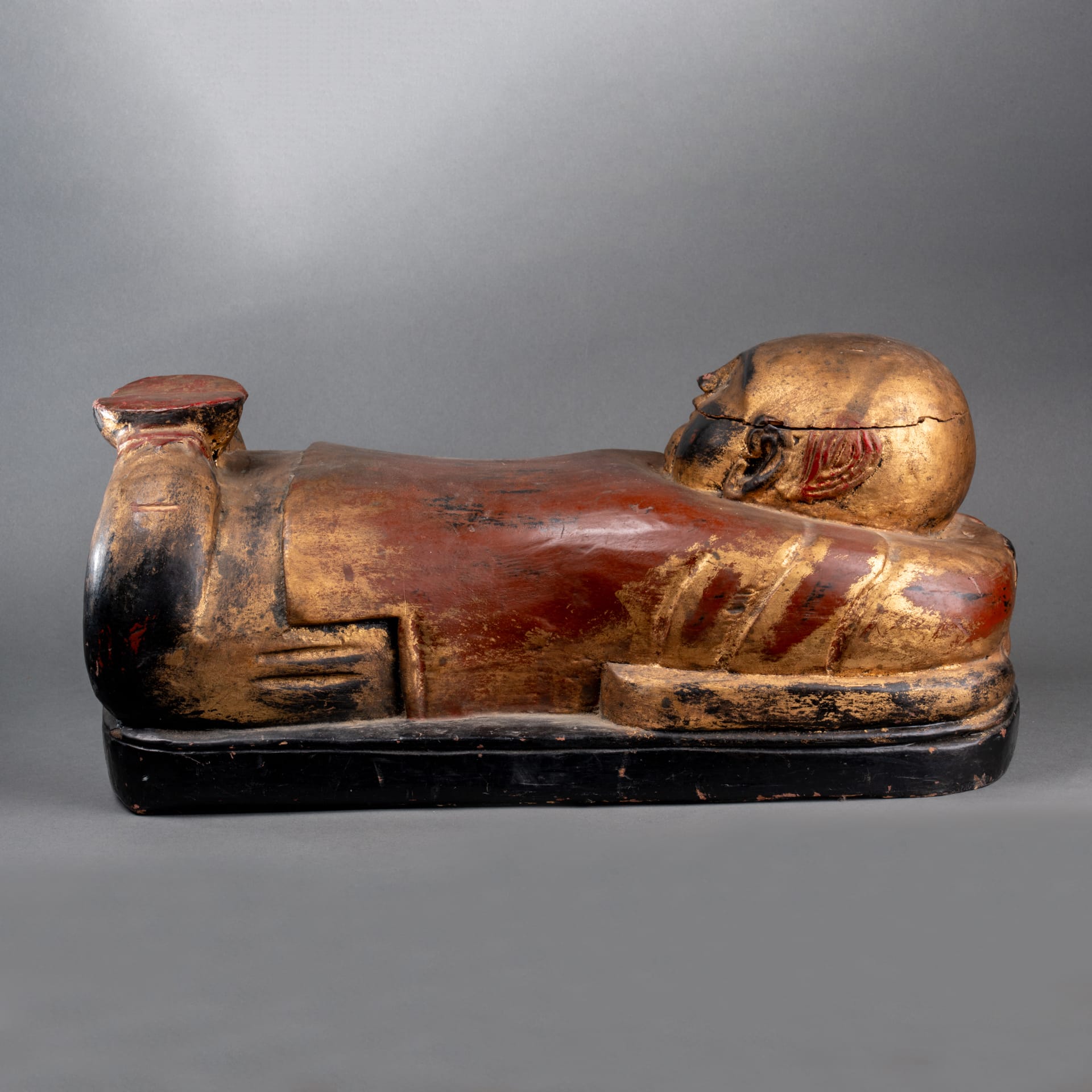 Oreiller chinois de fumerie d’opium, XIXe siècle – Image 5