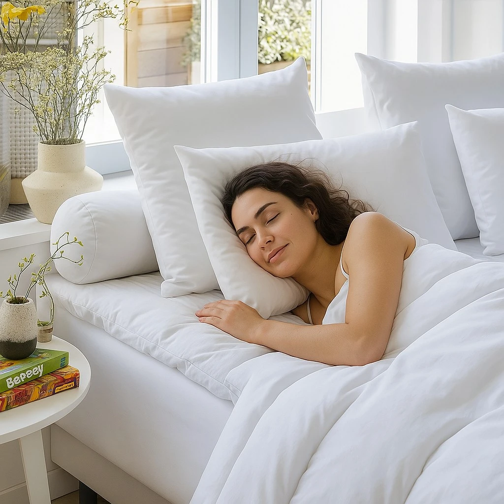 Oreiller Piloprim Medium : Votre allié pour un sommeil réparateur – Image 4