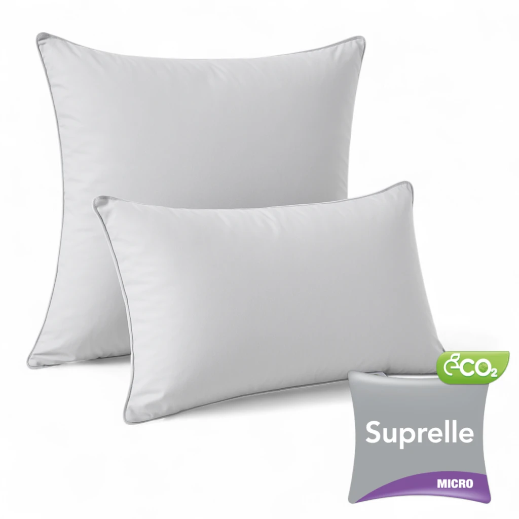 Oreiller Residence Drouault : l’oreiller synthétique ferme qui offre un confort de duvet et une hygiène irréprochable – Image 6
