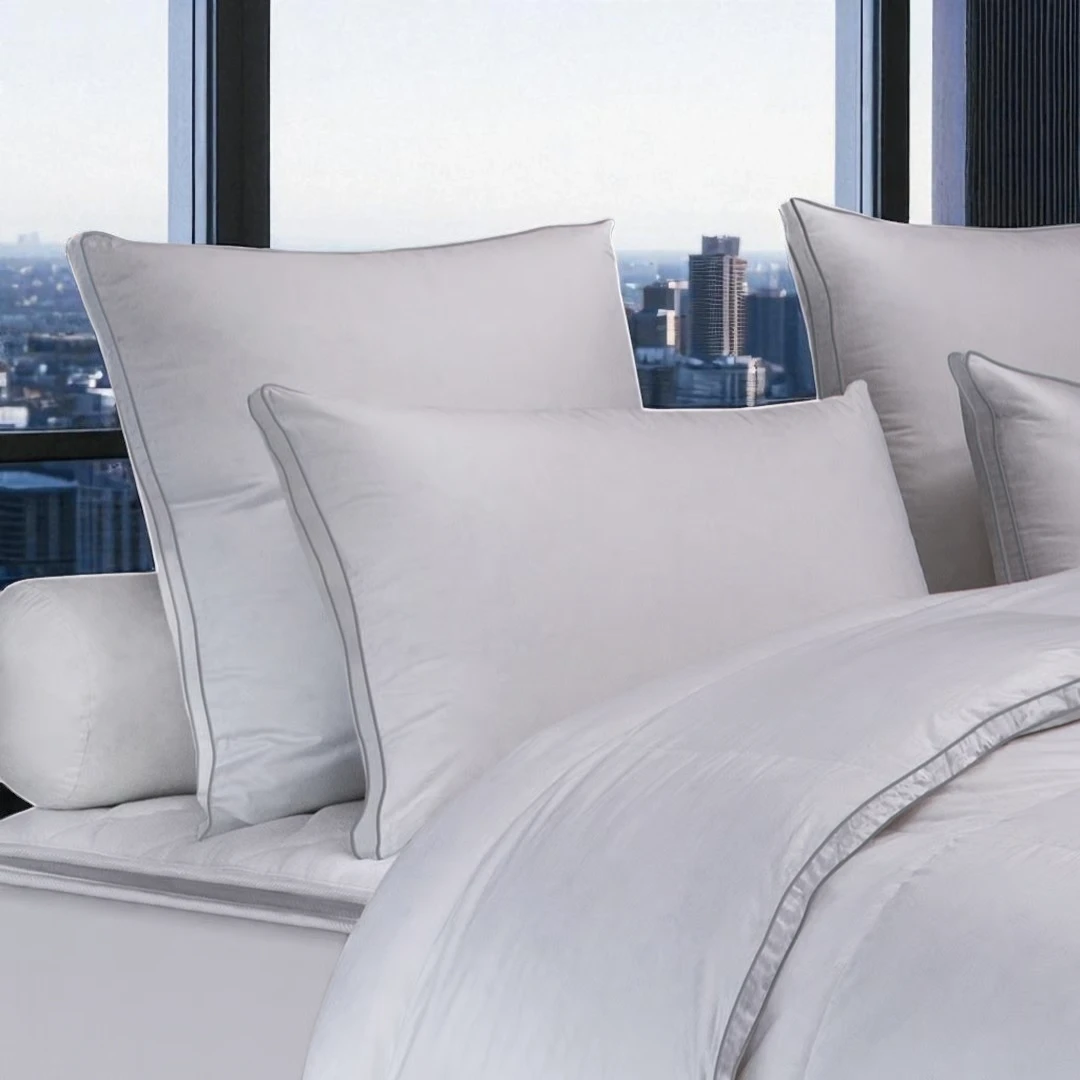 Oreiller Residence Drouault : l’oreiller synthétique ferme qui offre un confort de duvet et une hygiène irréprochable – Image 2