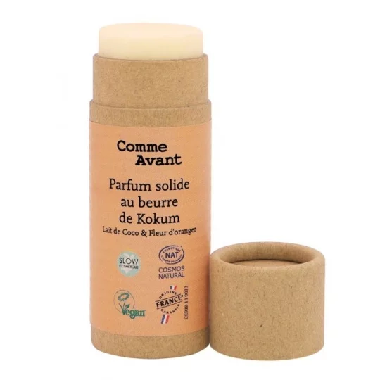 Parfum solide en stick Comme Avant – Coco Fleur d’Oranger