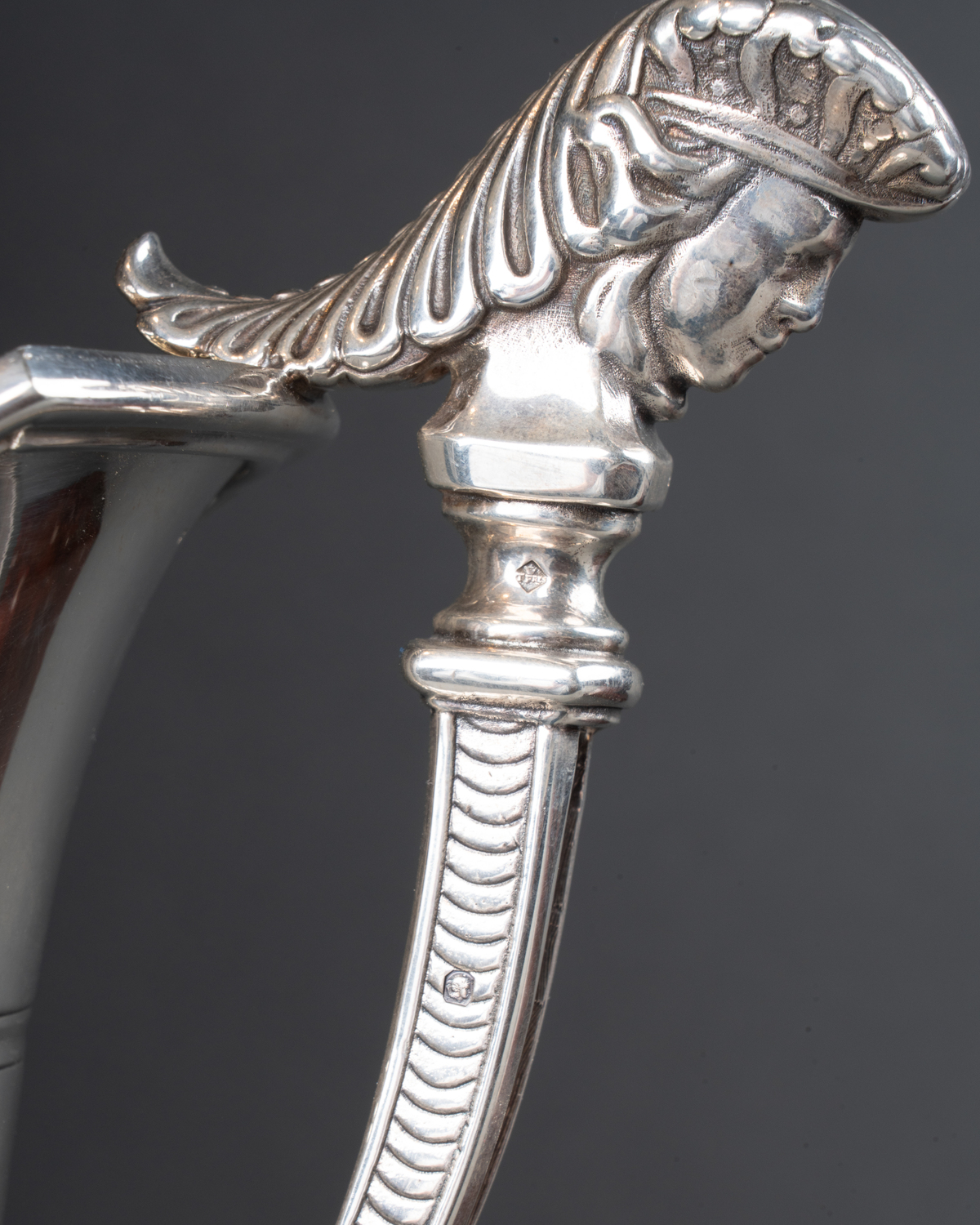 Paire d’aiguières en argent massif, XIXe siècle – Image 3