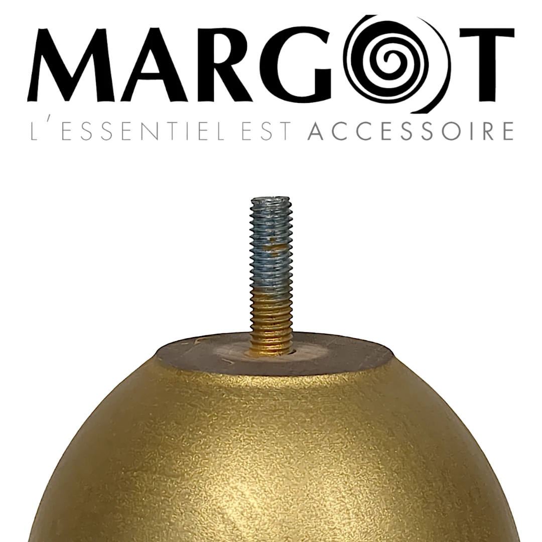 Pieds de Lit Boule Ø95mm en Bois Massif : Élégance et Stabilité pour Votre Lit – Image 7