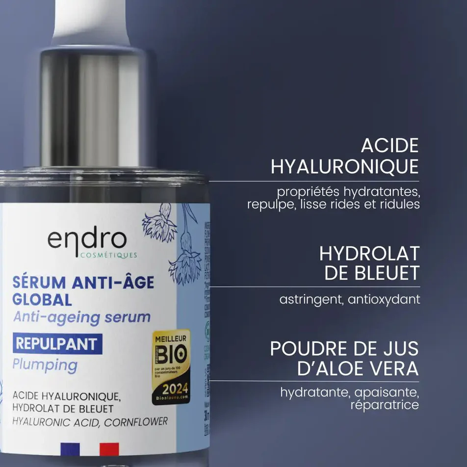 Sérum anti-âge global – Endro Cosmétiques – Image 2