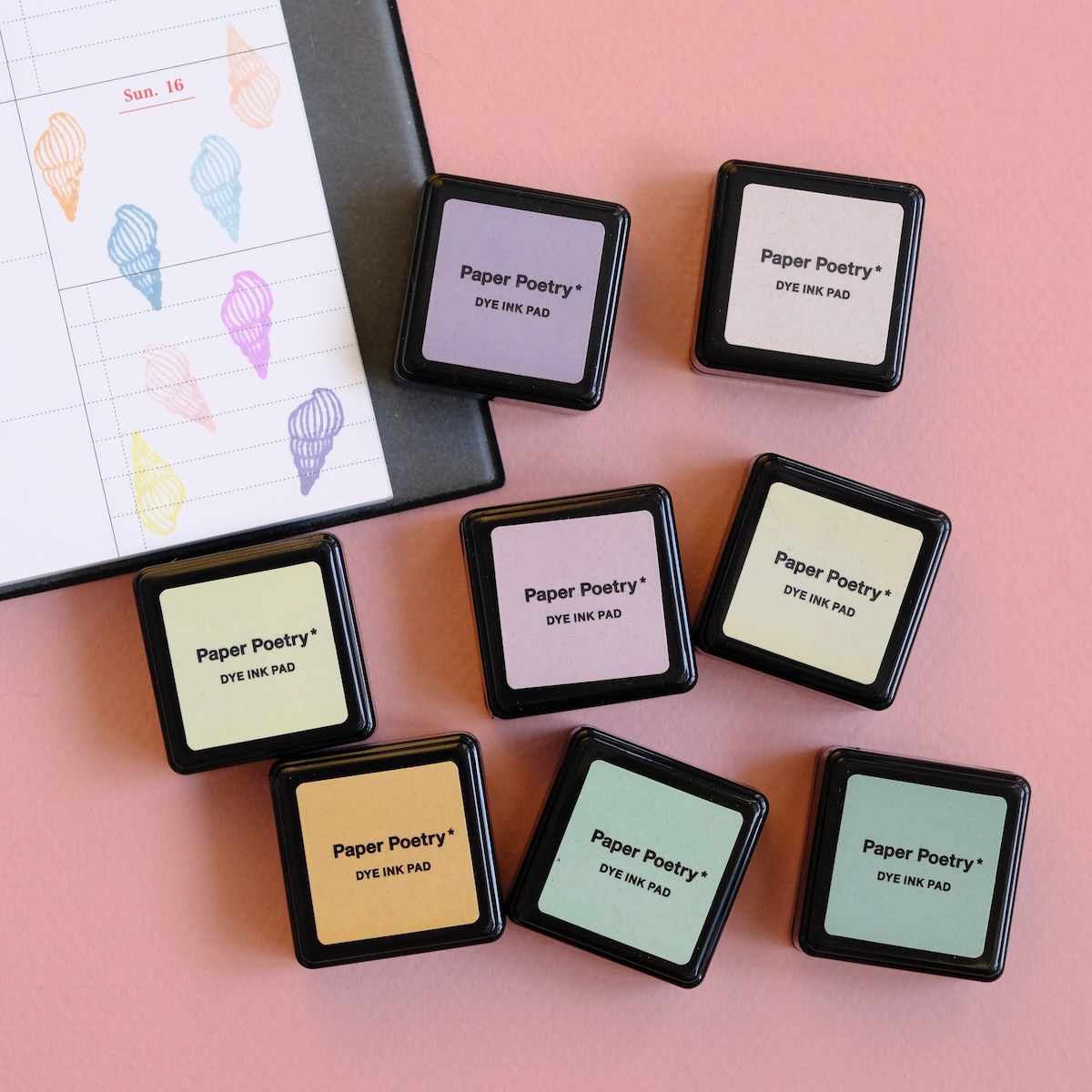 Kit de 8 Mini Encreurs Pastel – Image 4