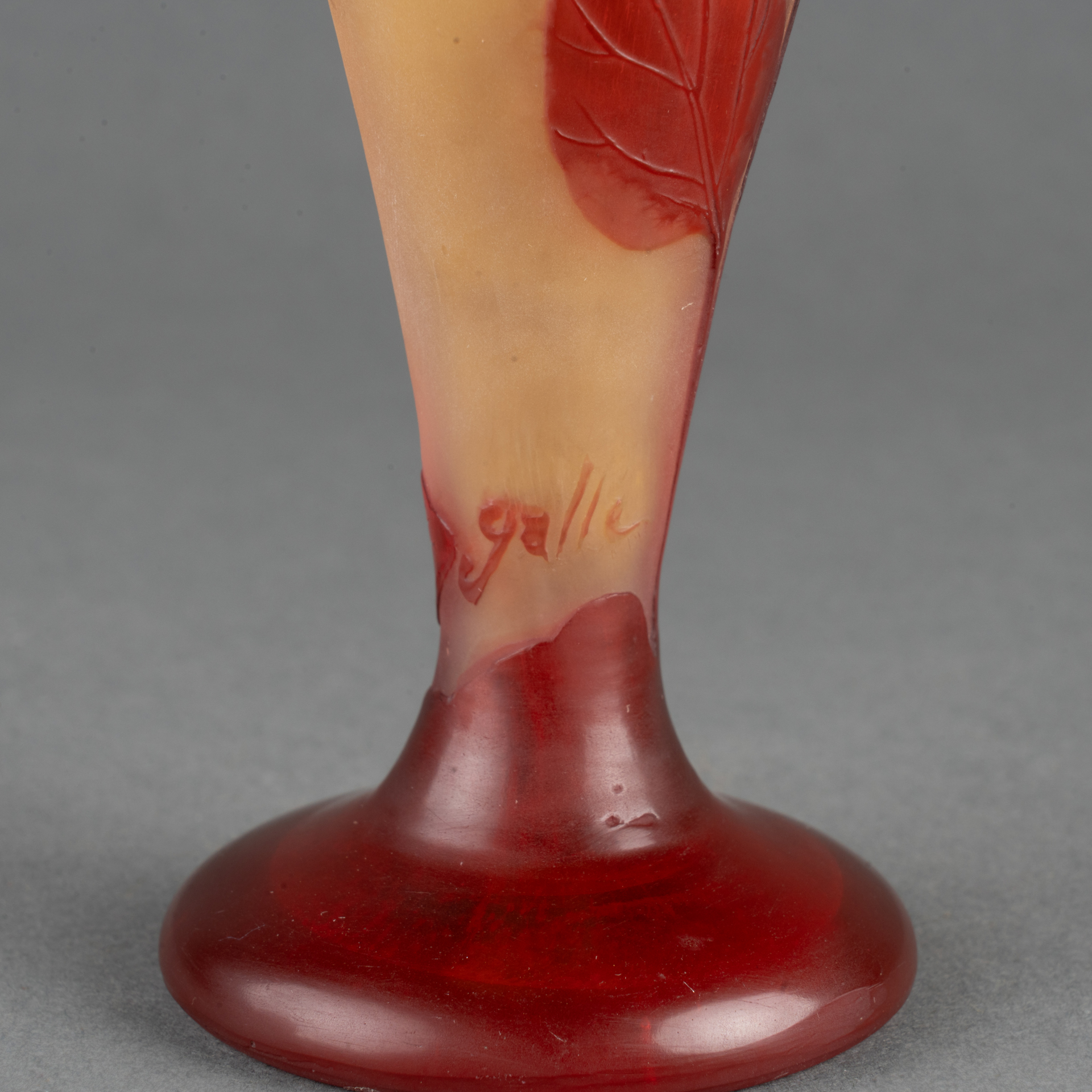 Petit vase Gallé, fin XIXe / début XXe siècle – Image 4