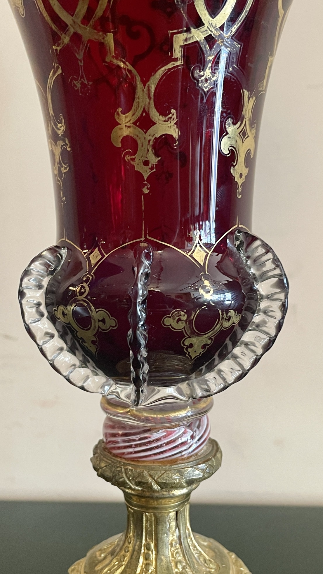 Verre monté en orfèvrerie, XIXe siècle – Image 7